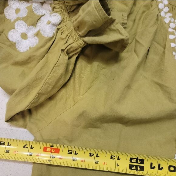 JULIA AMORY Sz XS Embroidered Dress - Picture 7 of 8